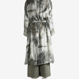 Grey coats, full body view