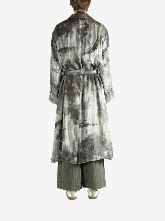 Grey coats, full body view