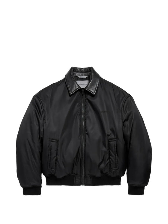 Black jacket, front view