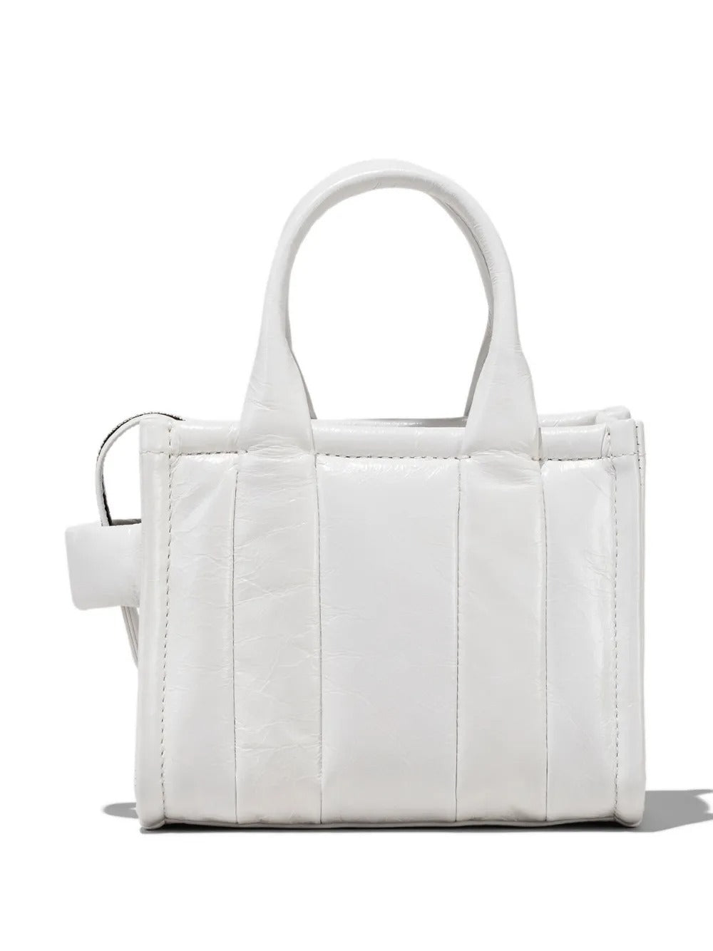 White bag, back view