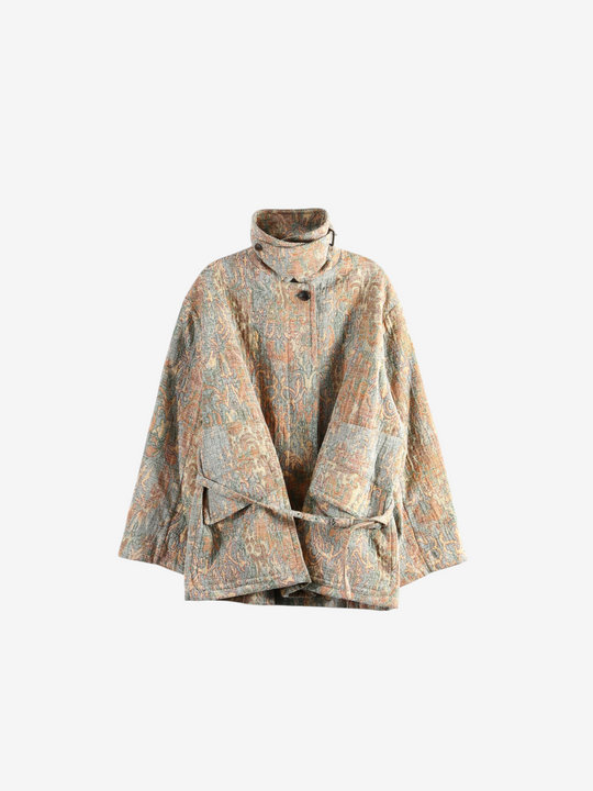 Orange jacket, front view