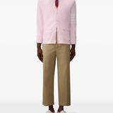 Pink t-shirt, full body view