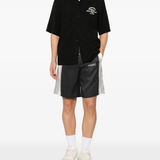 black shirt, full body view