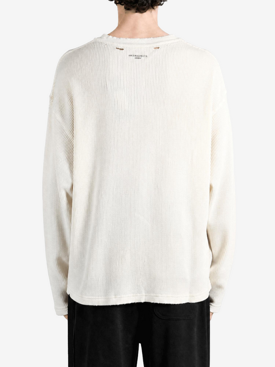 Tan t-shirt, full body view