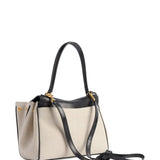 Tan bag, front view