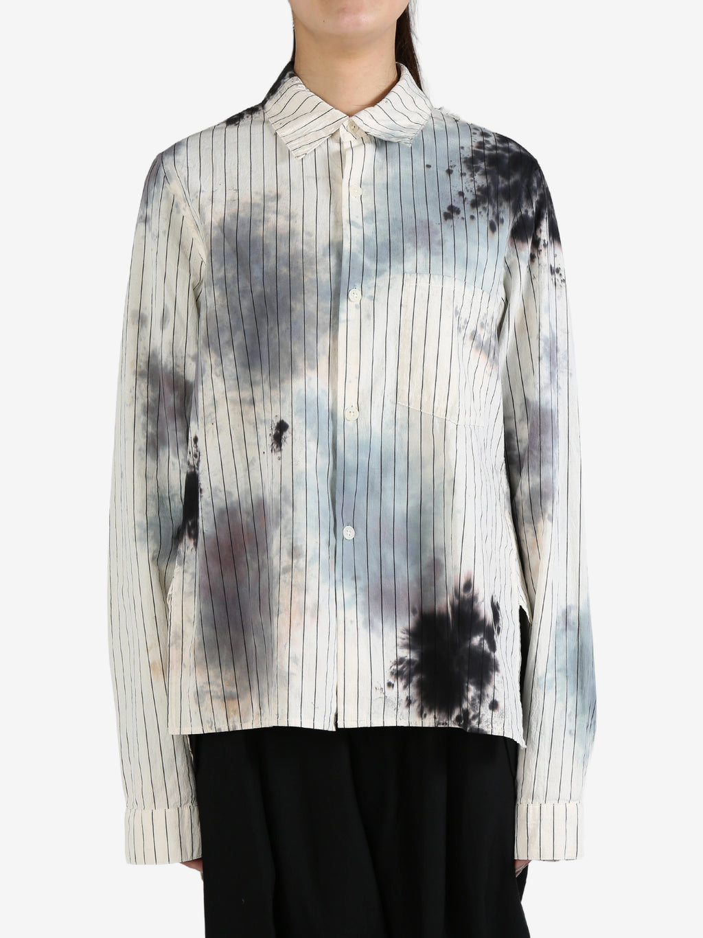 YOHJI YAMAMOTO LIMI FEU - Women Pocket Shirt