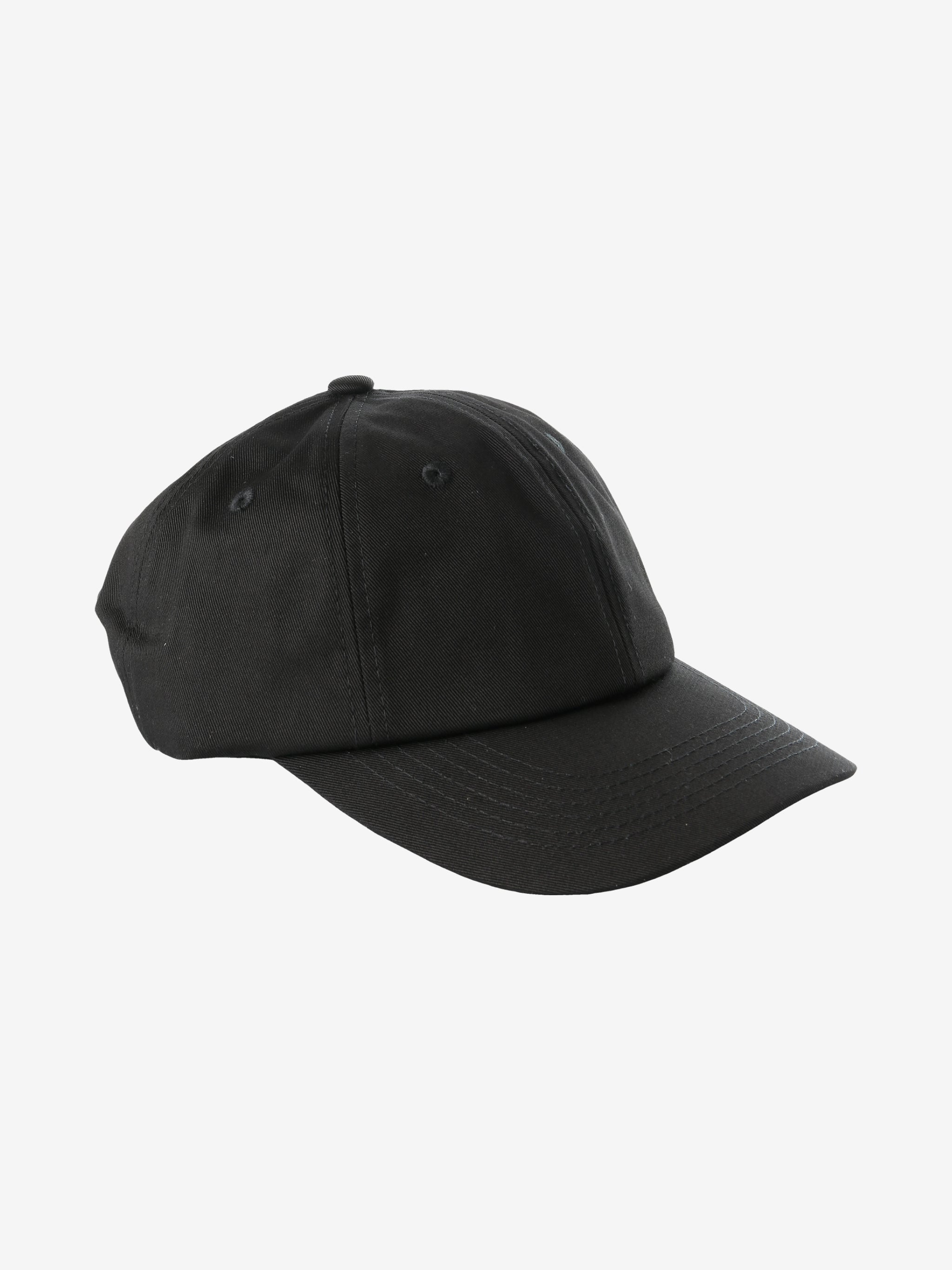 Black hat, side view