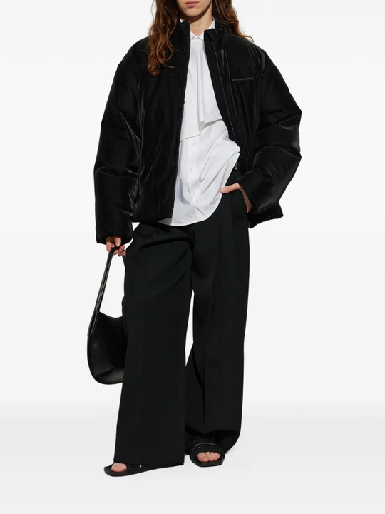 Black jacket, front view
