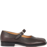 Brown shoes, front view