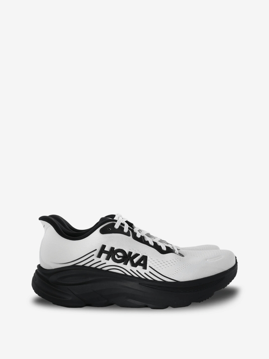 White shoes, side view