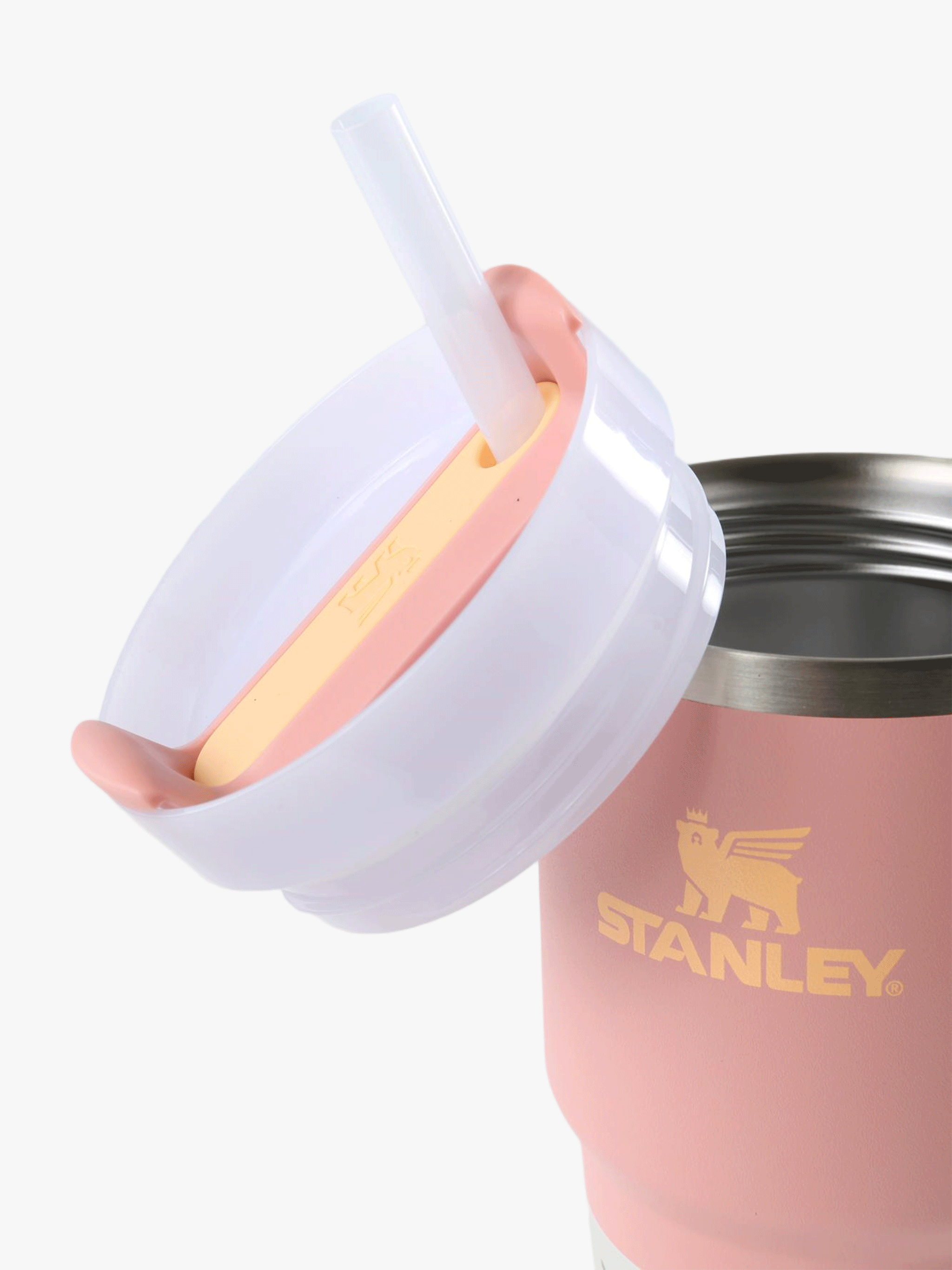 Pink product, front view