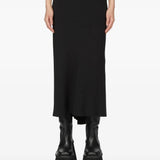Black skirt, full body view