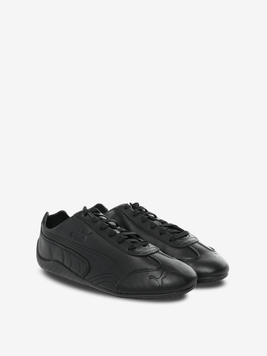 Black sneakers, side view