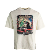 Tan t-shirt, front view