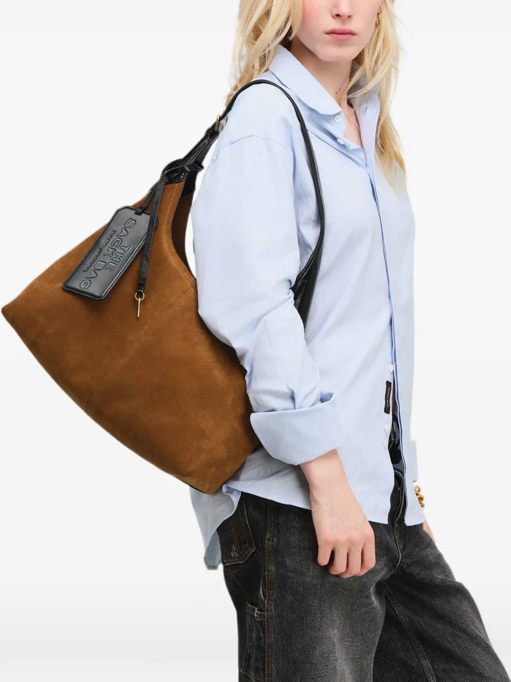 Brown bag, side view