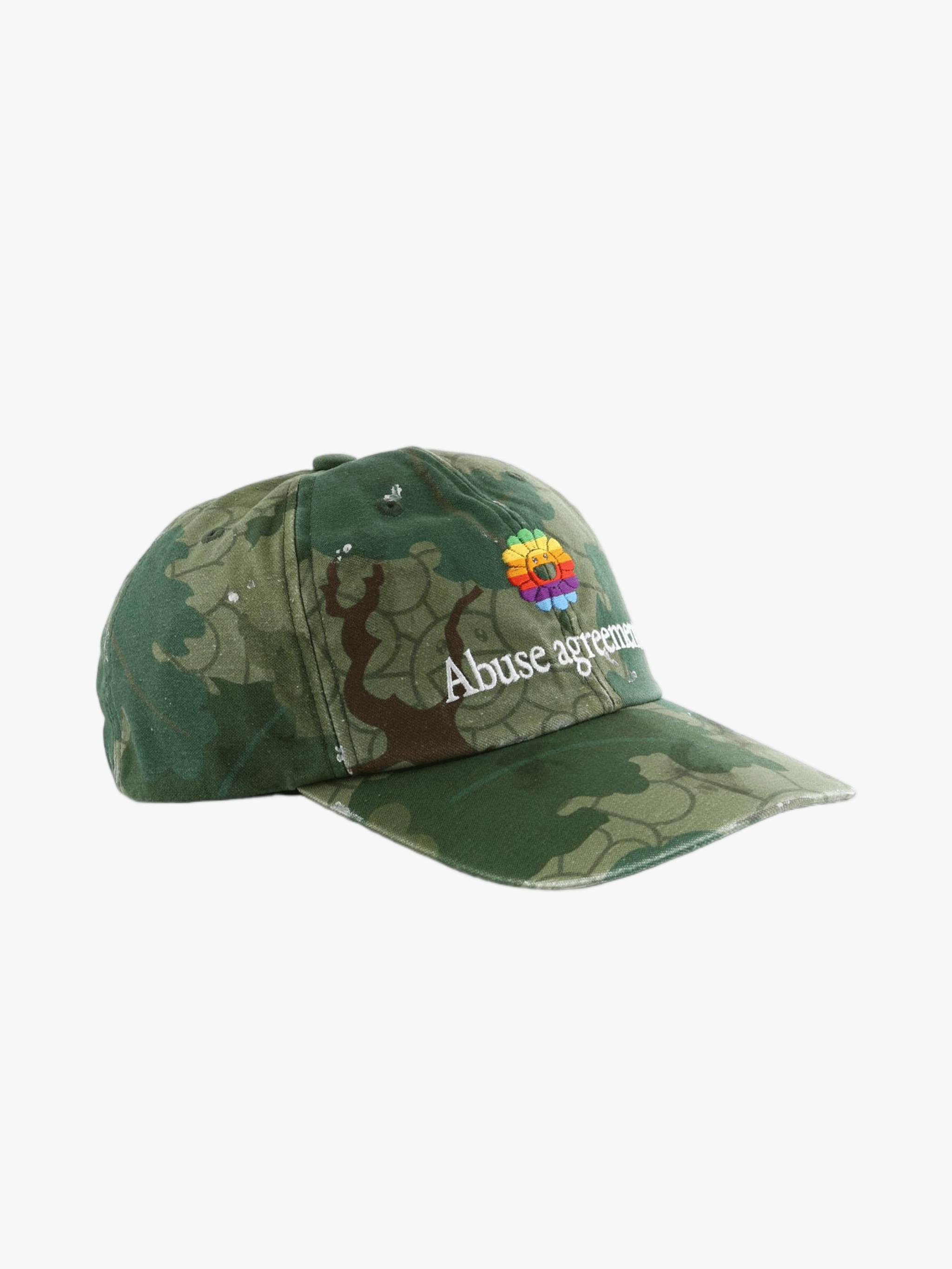 Green hat, front view