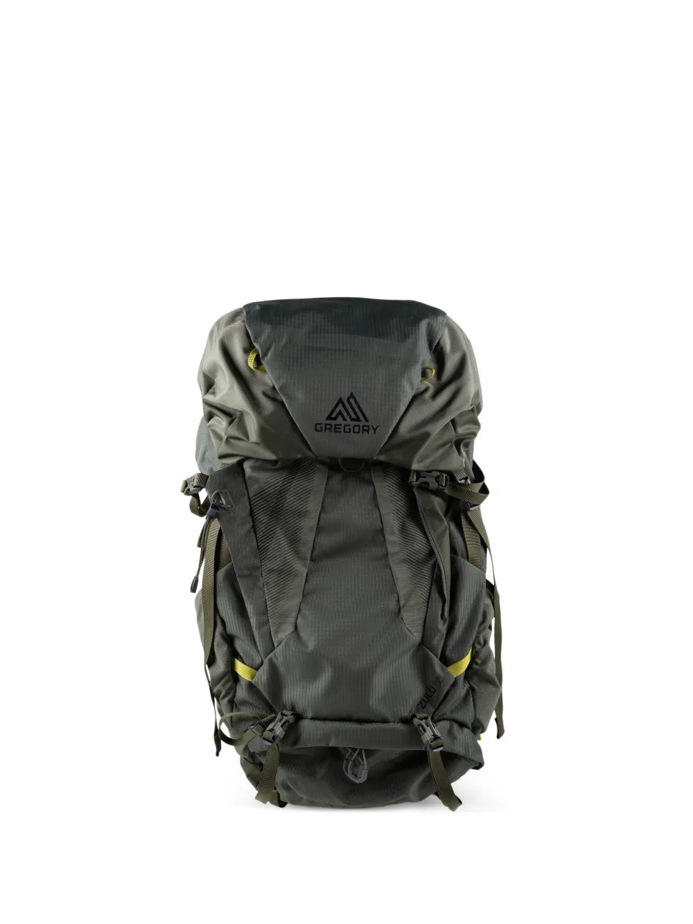 Green bag, front view