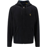 POLO RALPH LAUREN - Men Long Sleeve Fleece Full Zip W/ Blackwatch Trim Sweatshirt