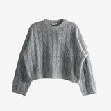 Grey knitwears, front view