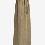 AMOMENTO - Women  Cupro Banding Skirt