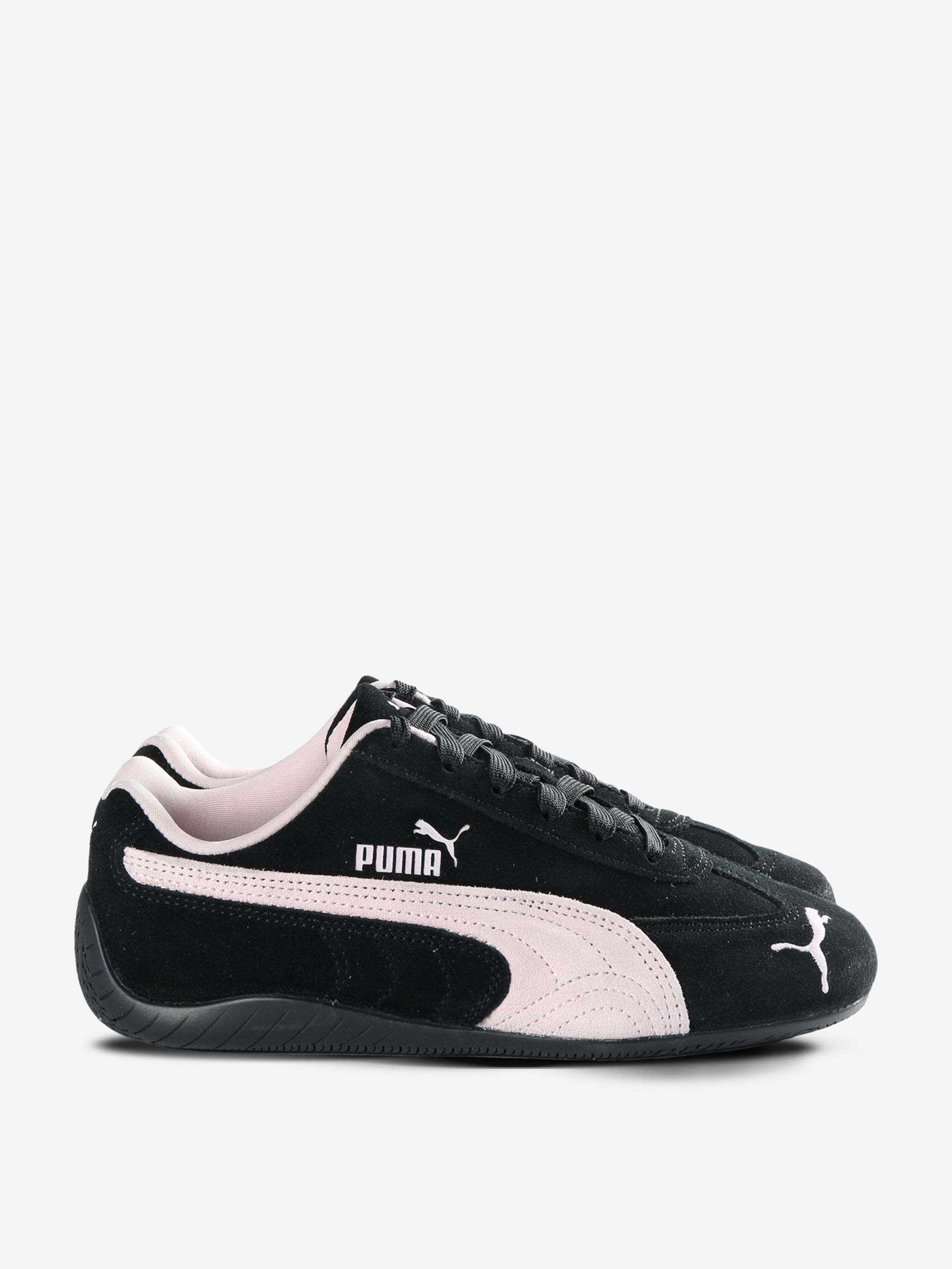 Black sneakers, side view