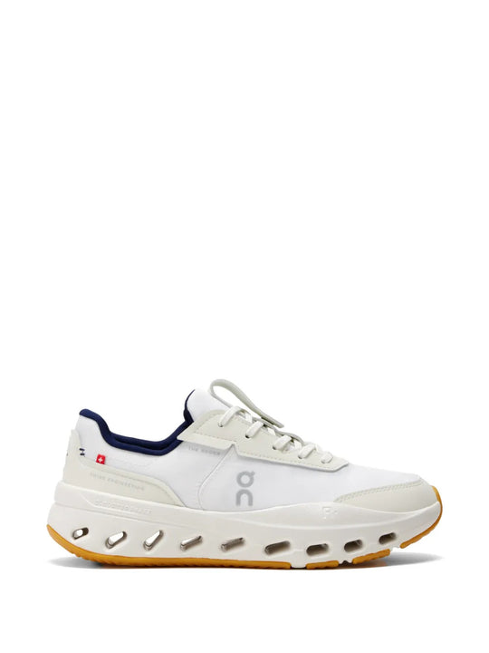 White shoes, side view