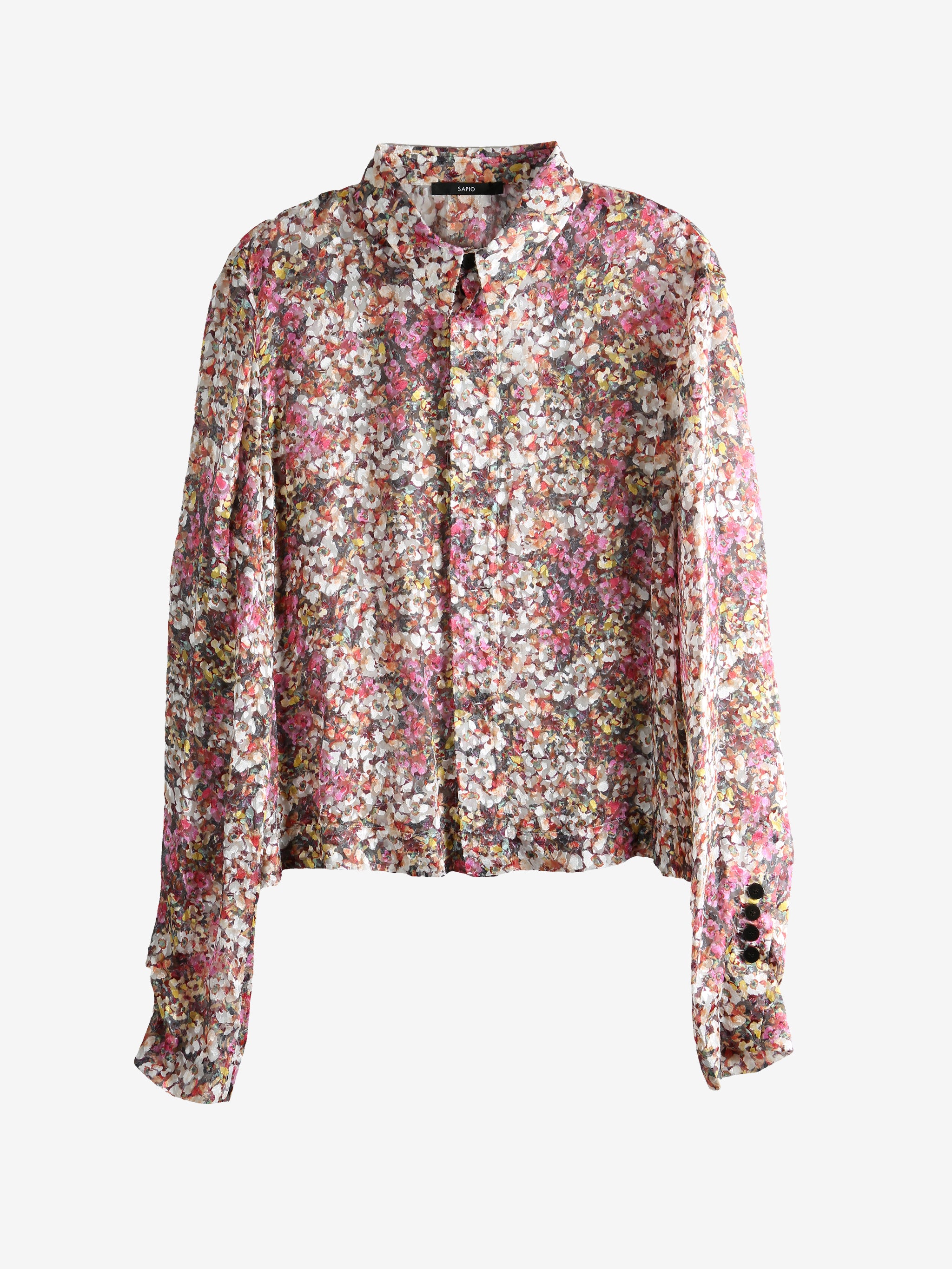 Pink shirt,front view