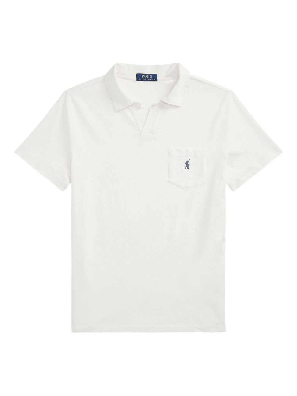 Blue t-shirt, front view
