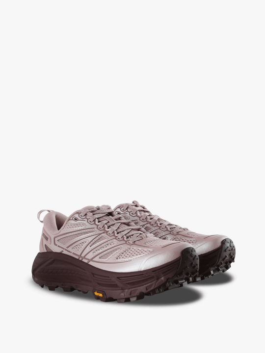 Pink shoes, front view