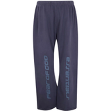 blue pants, back view