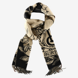 Tan scarf, front view