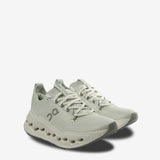 Green sneakers, side view