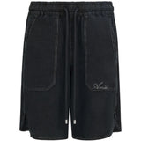 Black shorts, front view