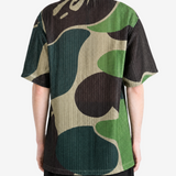 A BATHING APE - Men Mega Abc Camo Mesh Shirt