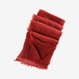 Red scarf,front view
