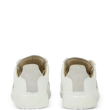 White sneakers, back view