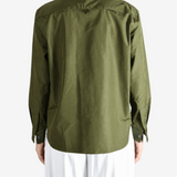Green shirt, full body view
