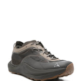 Brown sneaker, side view