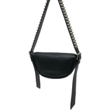 Black bags, back view