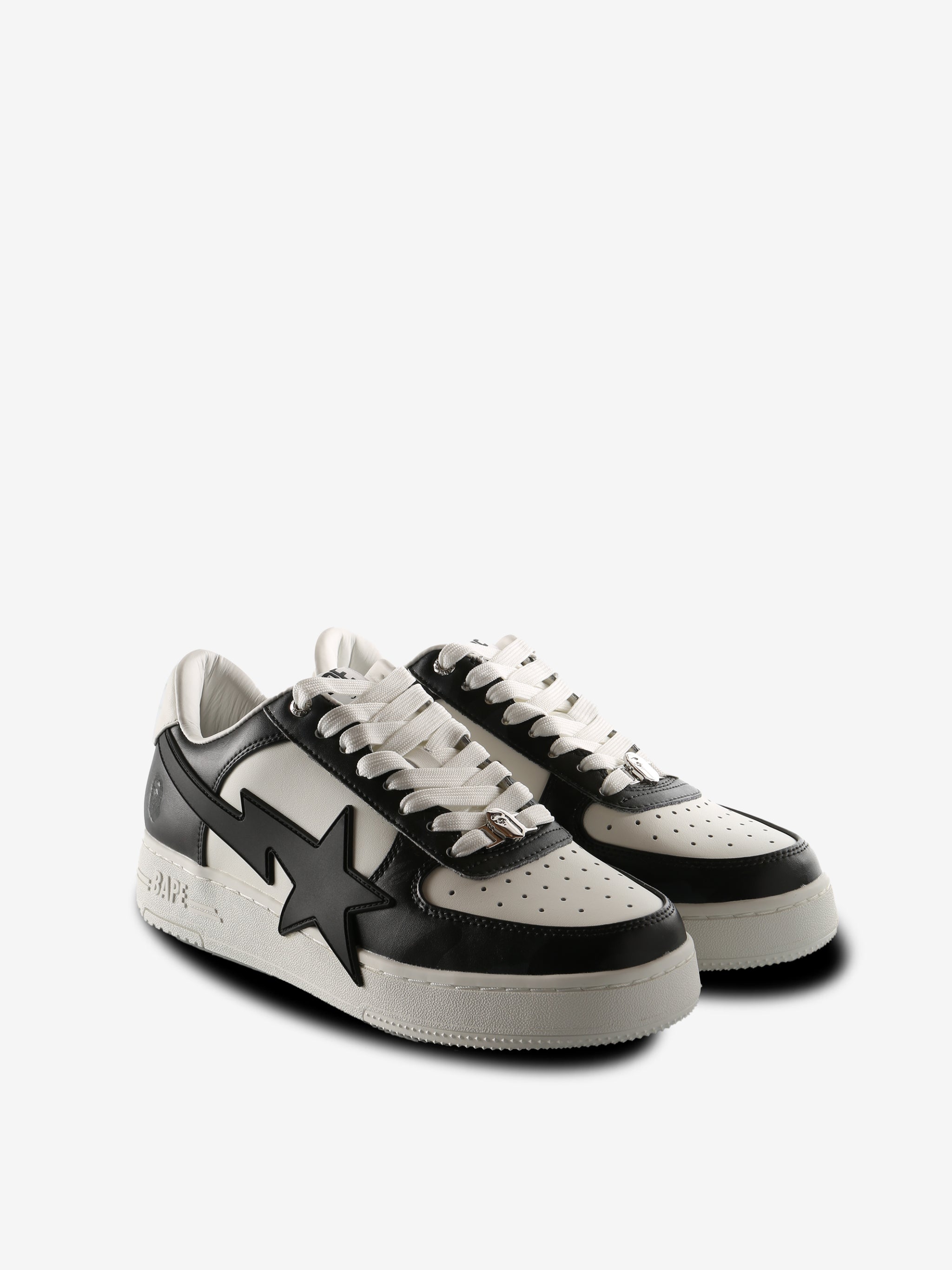 Black sneakers, side view