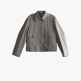 Grey jacket, front view