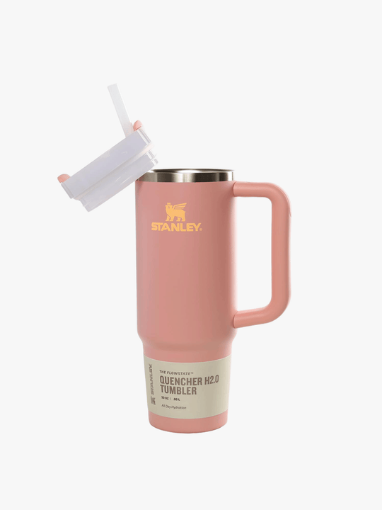 Pink tumbler,side view