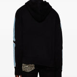 Black knitwear, full body view
