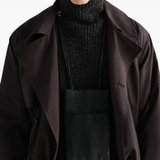 Black bag worn by a person, showing the bag fit