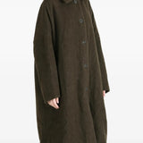 Brown jacket, full body view