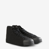 Black sneaker, side view