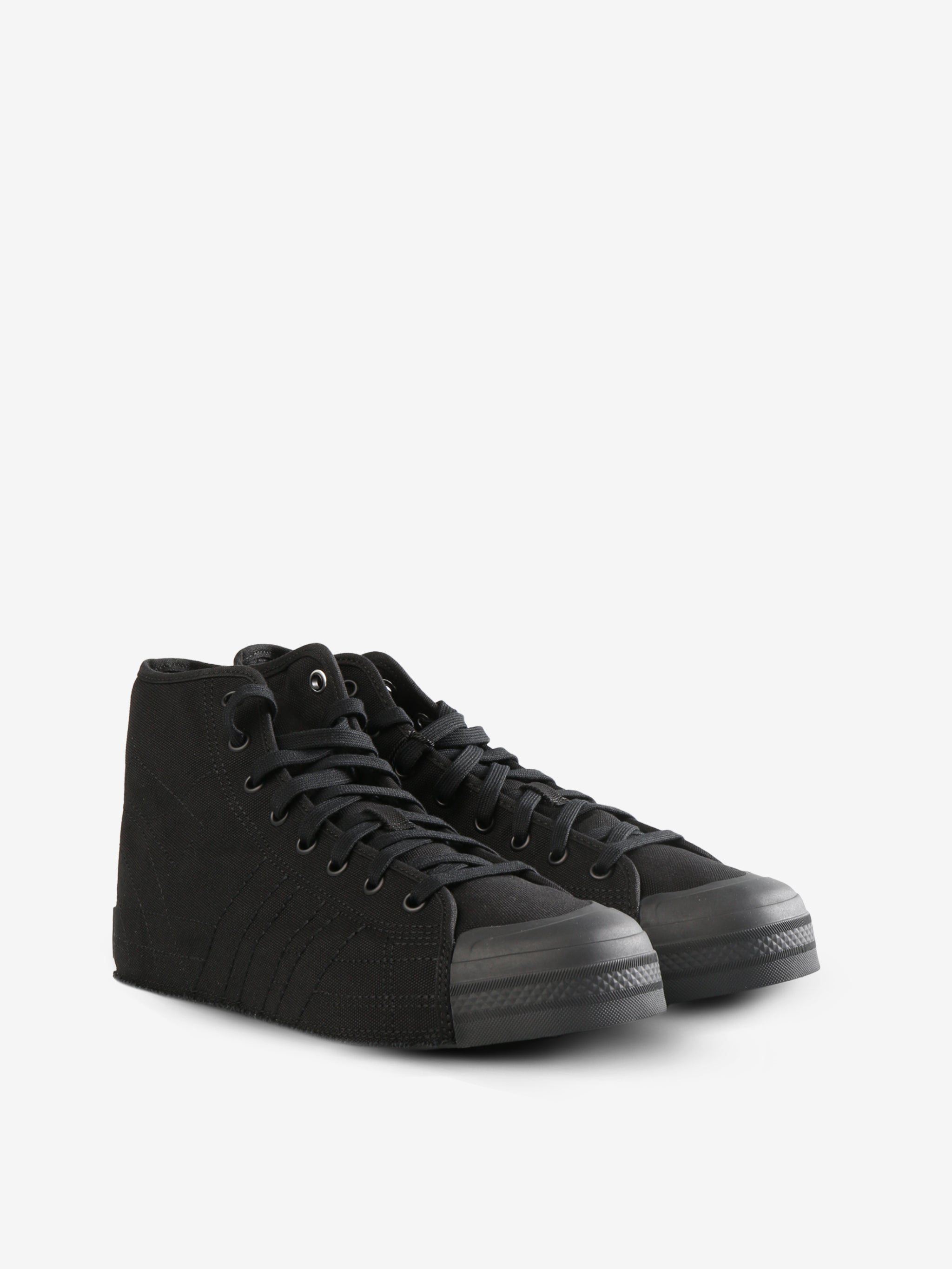 Black sneaker, side view