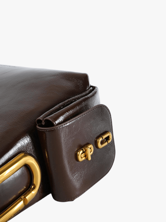 Brown bag, side view