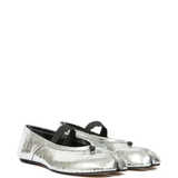 Grey shoes, side view