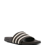 Brown sandal, side view